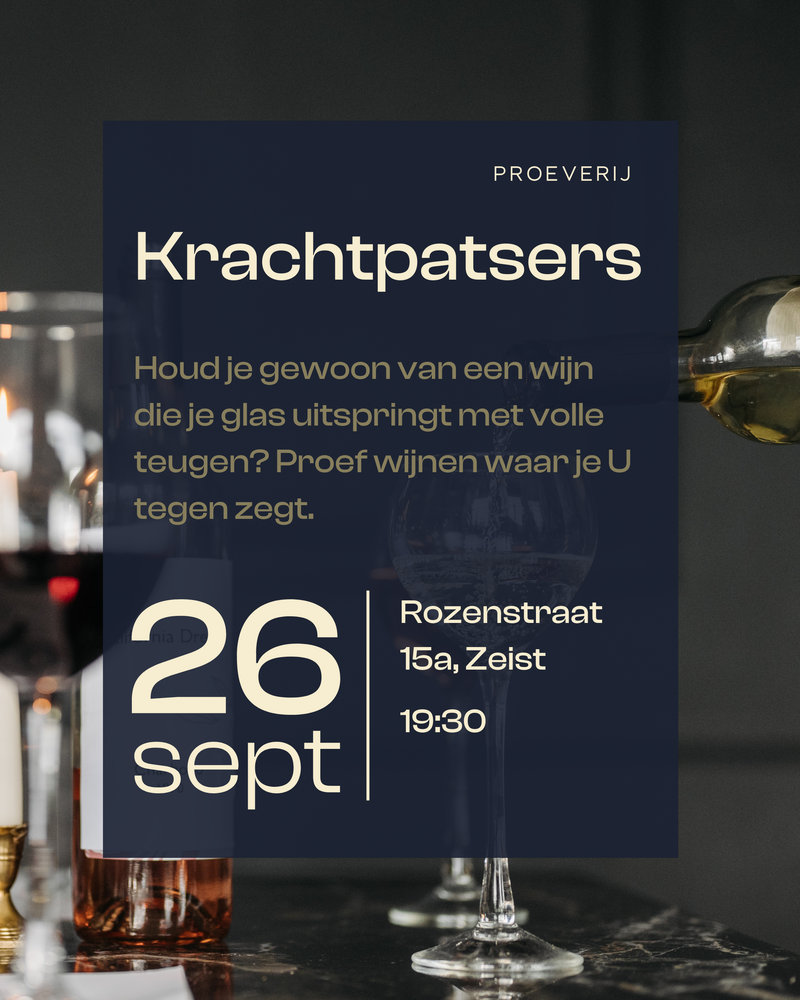 Ticket Krachtpatsers - Vrijdag 26 September 19:30