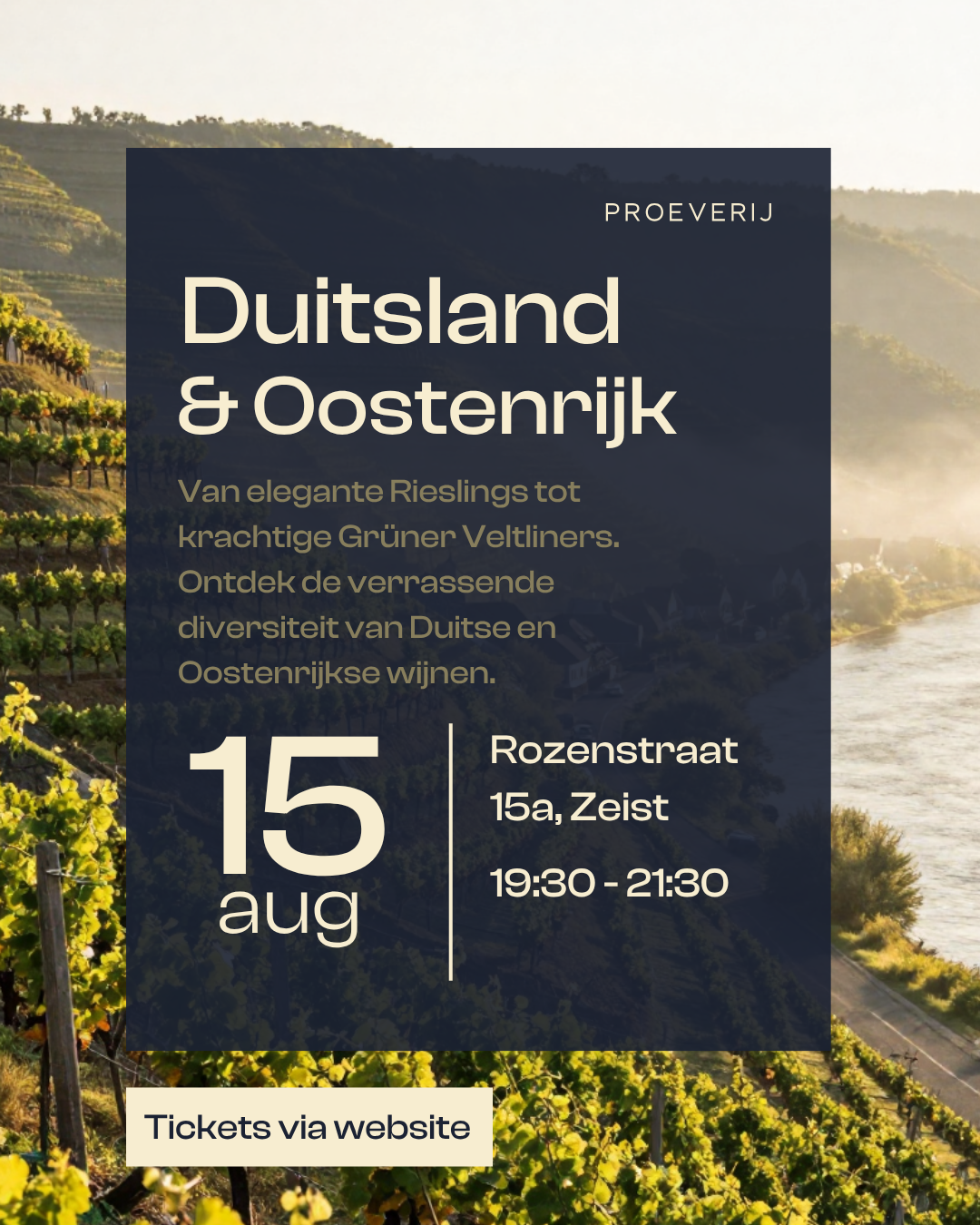 Wijnproeverij 15 Aug - Duitsland & Oostenrijk