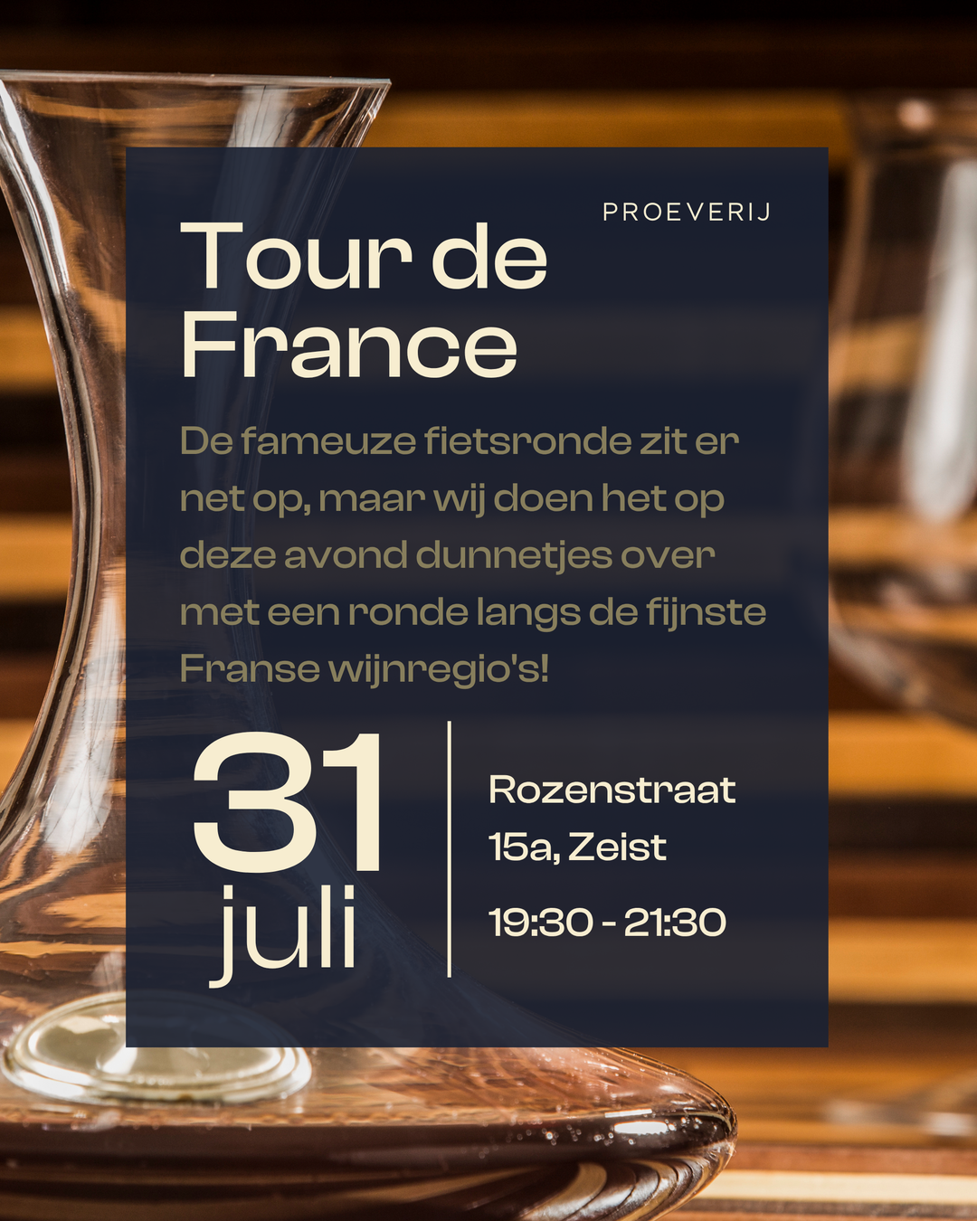 Tour de France - Wijnproeverij - Ticket