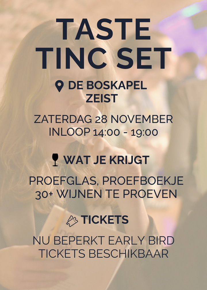Taste Tinc Set Zeist 2026 - 28 november